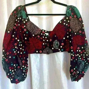 GRASS-FIELDS cropped top  ❤️